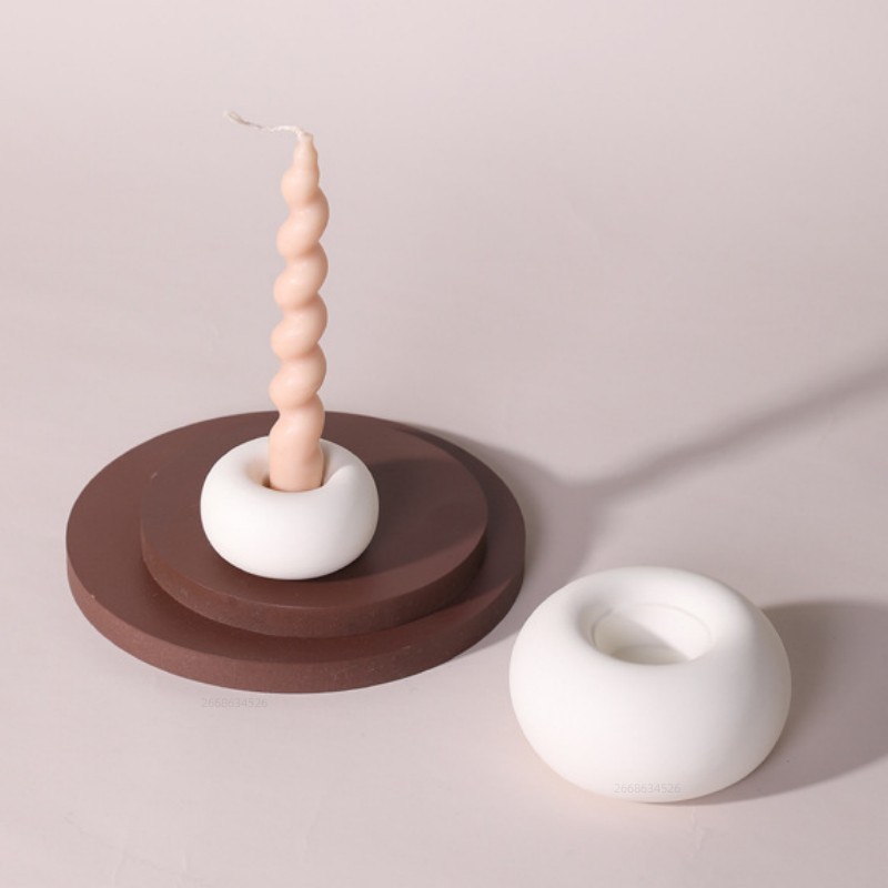 Circular Donut Candle Holder S - Donut Mold Silicone review and price